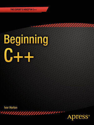 cover image of Beginning C++